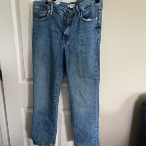 Good American Blue Straight Jeans